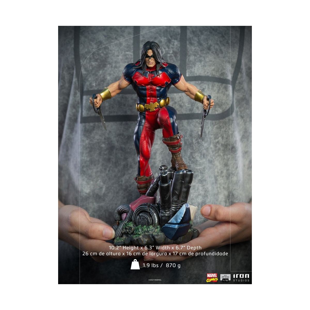 Iron Studios - X-Men Warpath - Marvel Comics Statuette 1/10 BDS Art Scale