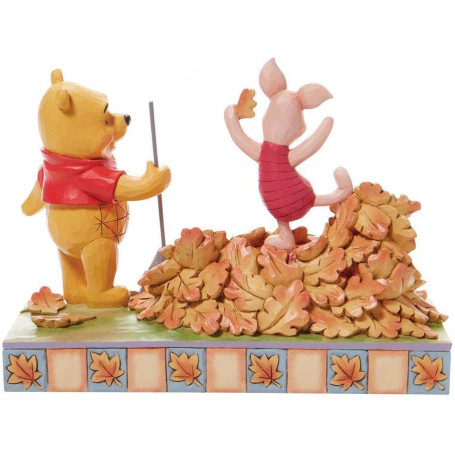 Enesco - Winnie Puuh - Der Sprung in den Herbst - Disney Tradition von Jim Shore