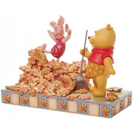 Enesco - Winnie Puuh - Der Sprung in den Herbst - Disney Tradition von Jim Shore