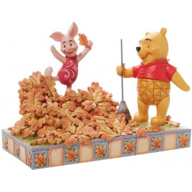 Enesco - Winnie Puuh - Der Sprung in den Herbst - Disney Tradition von Jim Shore