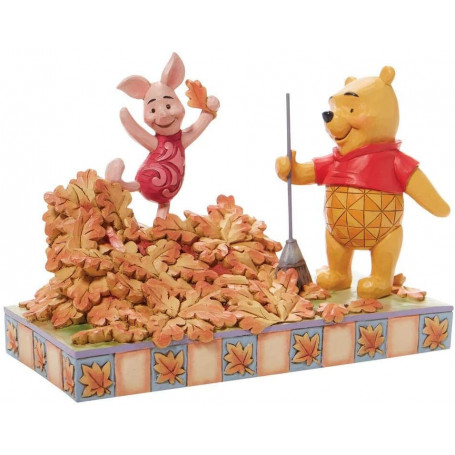 Enesco - Winnie Puuh - Der Sprung in den Herbst - Disney Tradition von Jim Shore