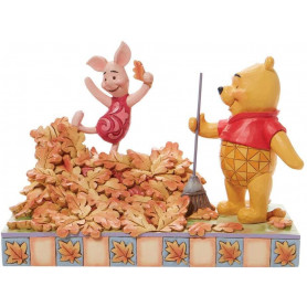 Enesco - Winnie Puuh - Der Sprung in den Herbst - Disney Tradition von Jim Shore