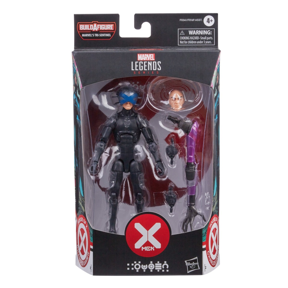Marvel Legends - Professor X - X-Men Haus des X - Tri-Sentinel Welle 
