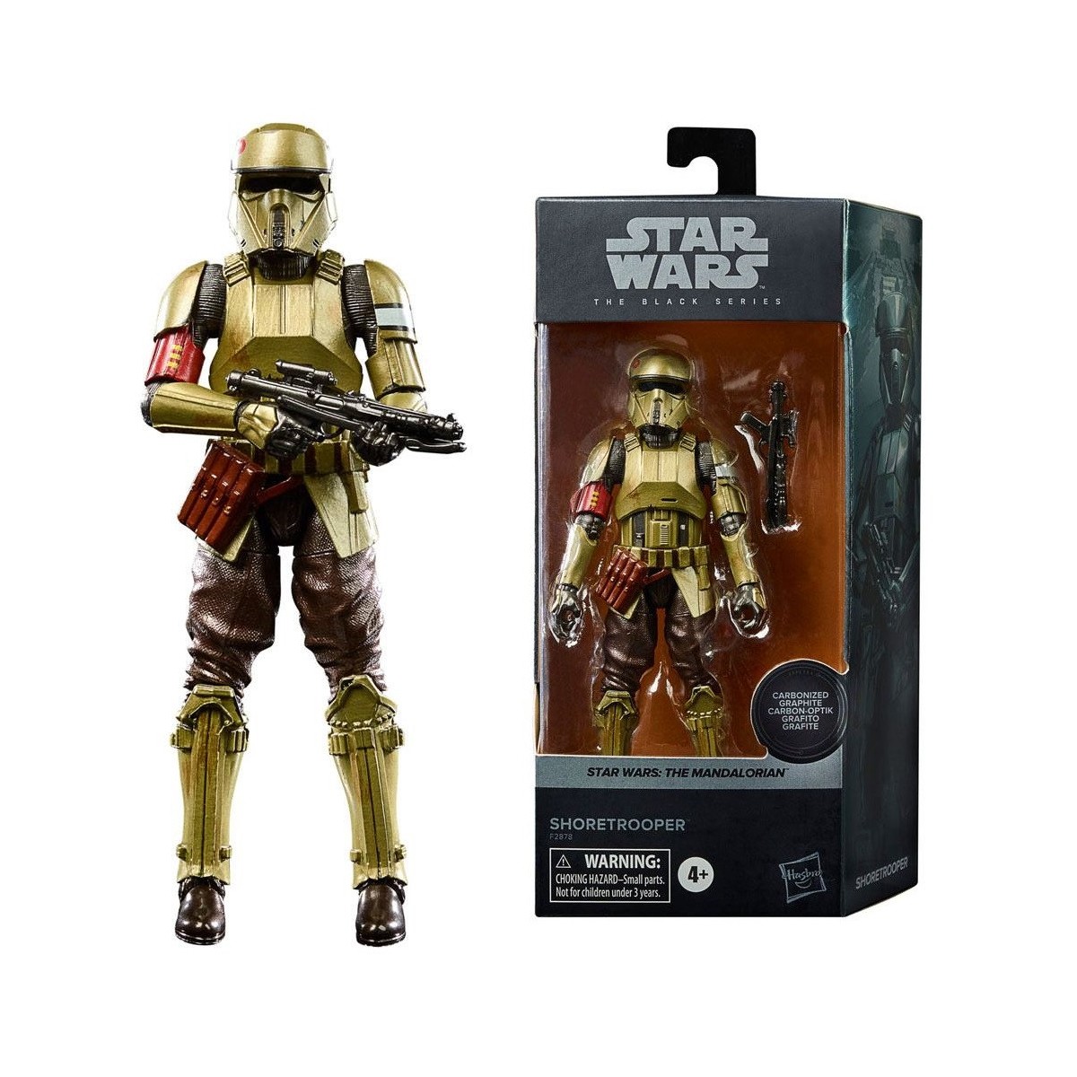 Star Wars Die Schwarze Serie Karbonisierte Shore Trooper