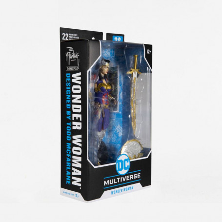 Mc Farlane DC Multiverse - Wonder Woman entworfen von Todd McFarlane 1/12