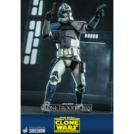 Hot Toys Star Wars - Klonkrieger Jesse - Die Klonkriege 1/6