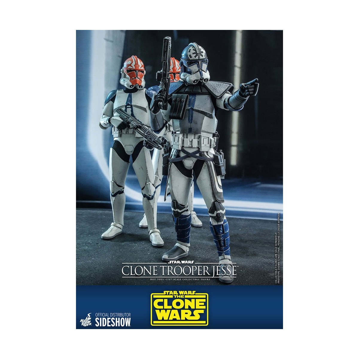 Hot Toys Star Wars - Klonkrieger Jesse - Die Klonkriege 1/6
