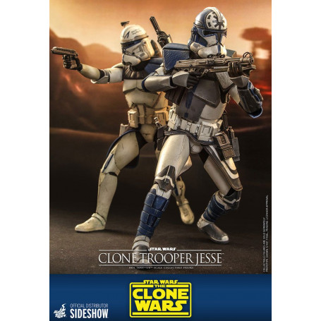 Hot Toys Star Wars - Klonkrieger Jesse - Die Klonkriege 1/6