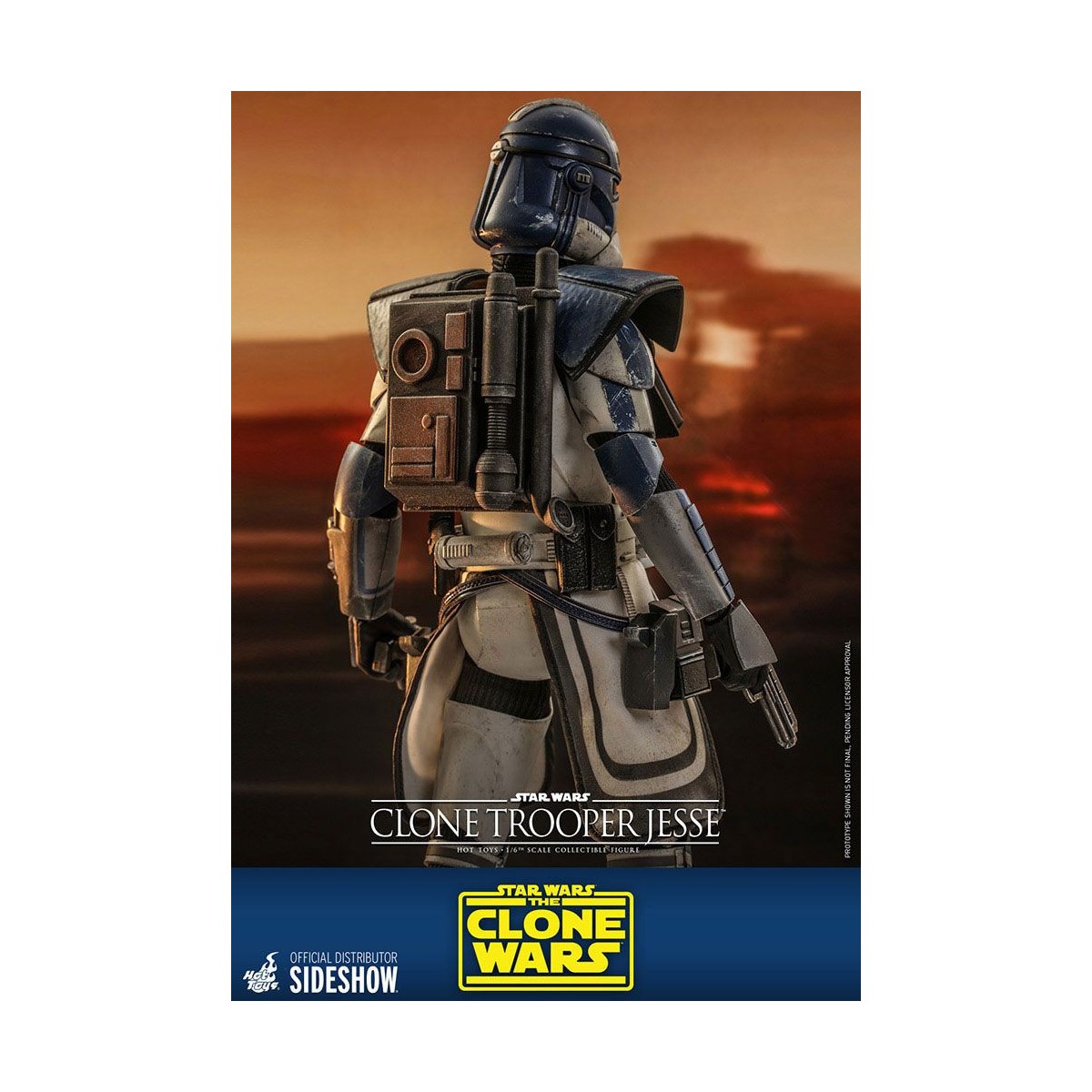 Hot Toys Star Wars - Klonkrieger Jesse - Die Klonkriege 1/6