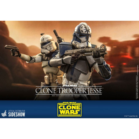 Hot Toys Star Wars - Klonkrieger Jesse - Die Klonkriege 1/6