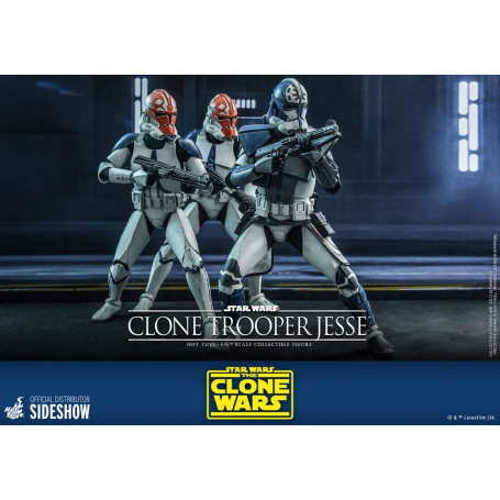 Hot Toys Star Wars - Klonkrieger Jesse - Die Klonkriege 1/6
