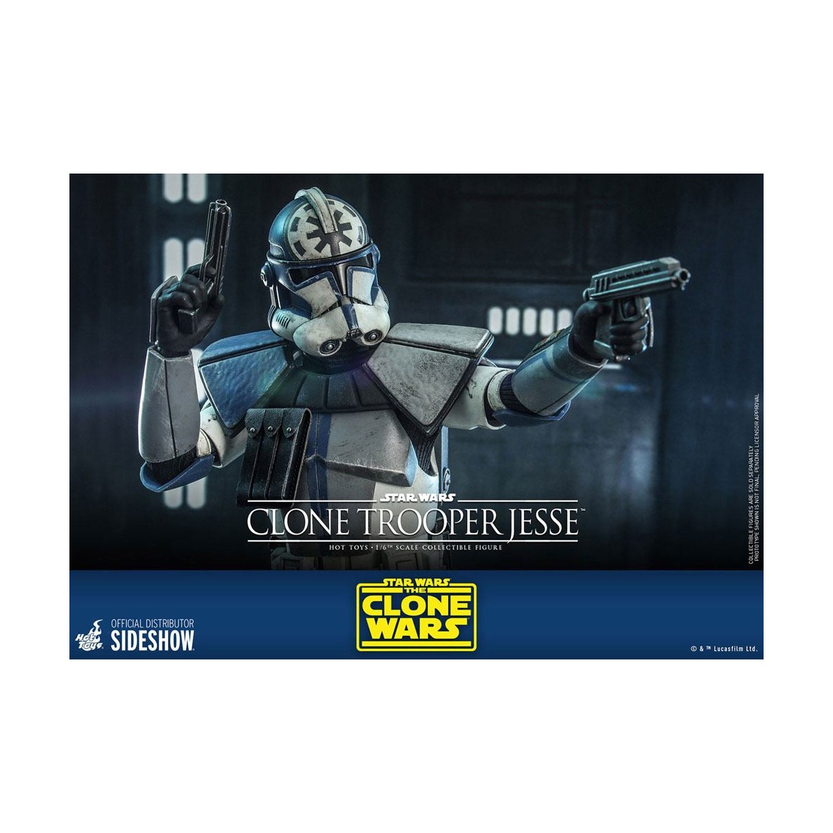 Hot Toys Star Wars - Klonkrieger Jesse - Die Klonkriege 1/6