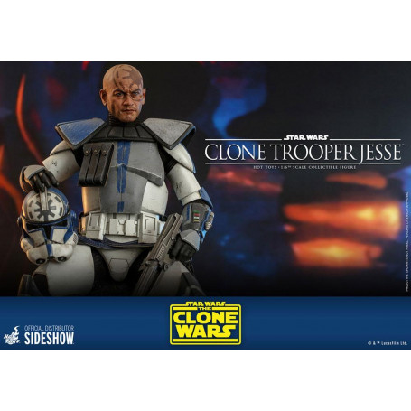 Hot Toys Star Wars - Klonkrieger Jesse - Die Klonkriege 1/6