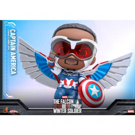 Hot Toys - Marvel Der Falke und der Wintersoldat - Captain America - Cosbaby