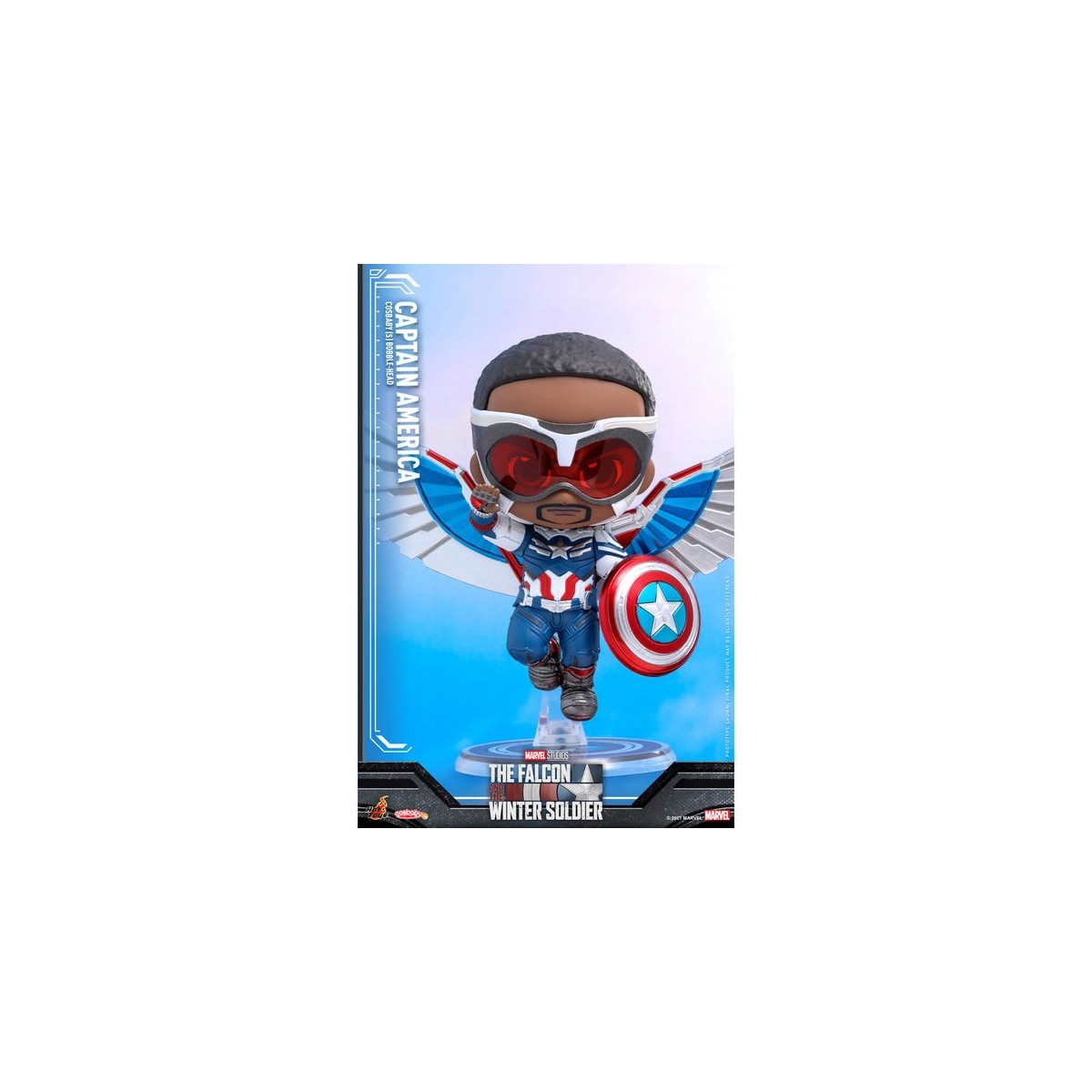 Hot Toys - Marvel Der Falke und der Wintersoldat - Captain America - Cosbaby