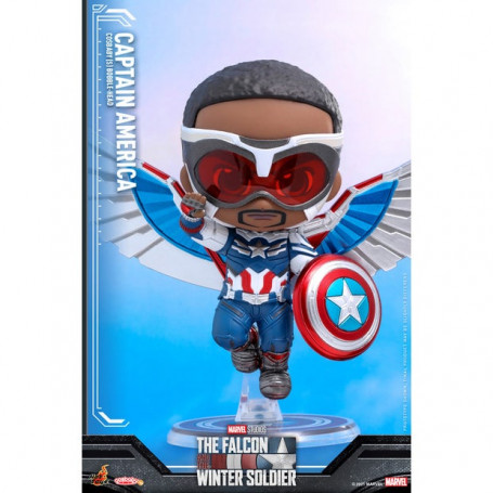 Hot Toys - Marvel Der Falke und der Wintersoldat - Captain America - Cosbaby