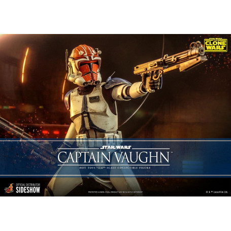 Hot Toys Star Wars - Kapitän Vaughn - The Clone Wars 1/6