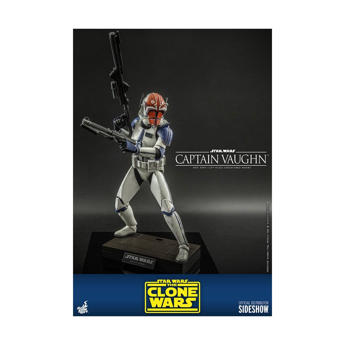Hot Toys Star Wars - Kapitän Vaughn - The Clone Wars 1/6