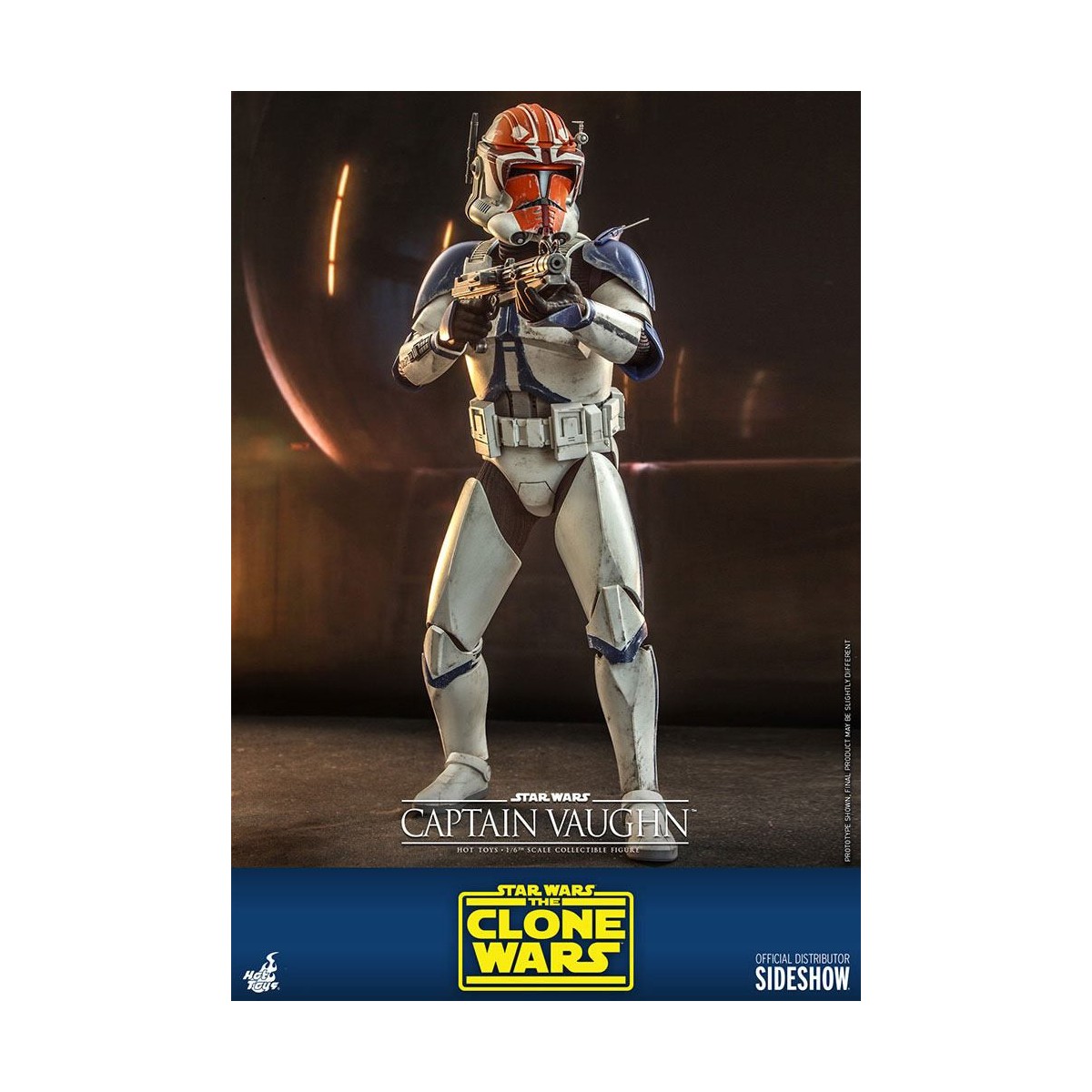 Hot Toys Star Wars - Kapitän Vaughn - The Clone Wars 1/6