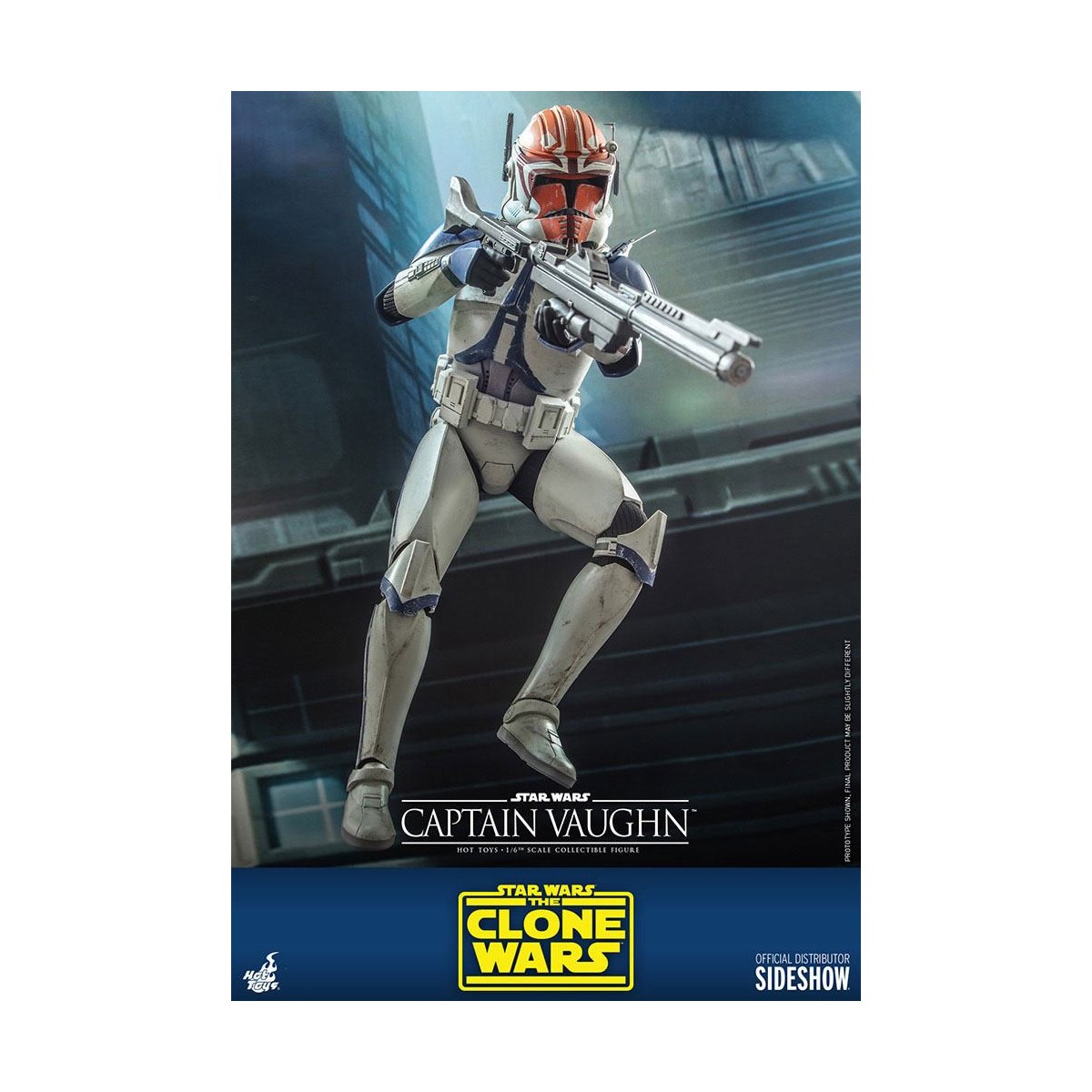 Hot Toys Star Wars - Kapitän Vaughn - The Clone Wars 1/6