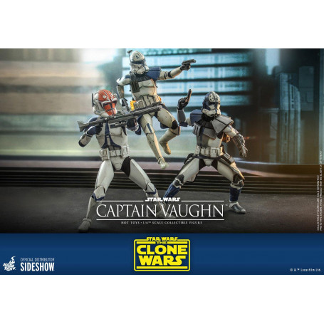 Hot Toys Star Wars - Kapitän Vaughn - The Clone Wars 1/6