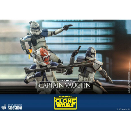 Hot Toys Star Wars - Kapitän Vaughn - The Clone Wars 1/6