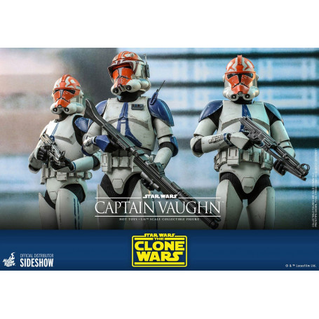 Hot Toys Star Wars - Kapitän Vaughn - The Clone Wars 1/6