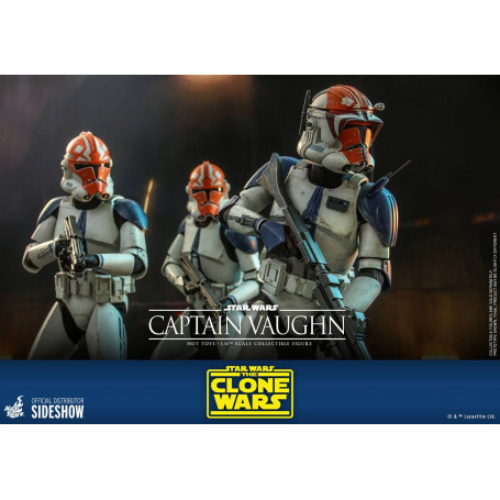 Hot Toys Star Wars - Kapitän Vaughn - The Clone Wars 1/6