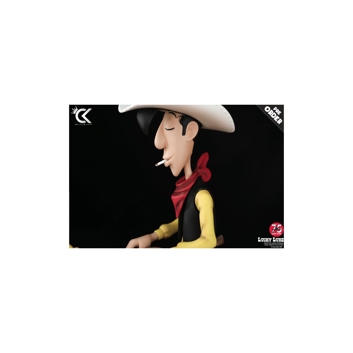 Cartoon Kingdom - Lucky Luke - Lucky Luke und Jolly Jumper Harz Statue 1/6