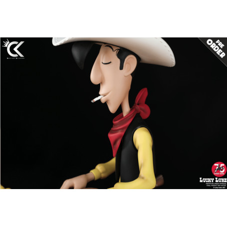 Cartoon Kingdom - Lucky Luke - Lucky Luke und Jolly Jumper Harz Statue 1/6