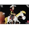 Cartoon Kingdom - Lucky Luke - Lucky Luke und Jolly Jumper Harz Statue 1/6