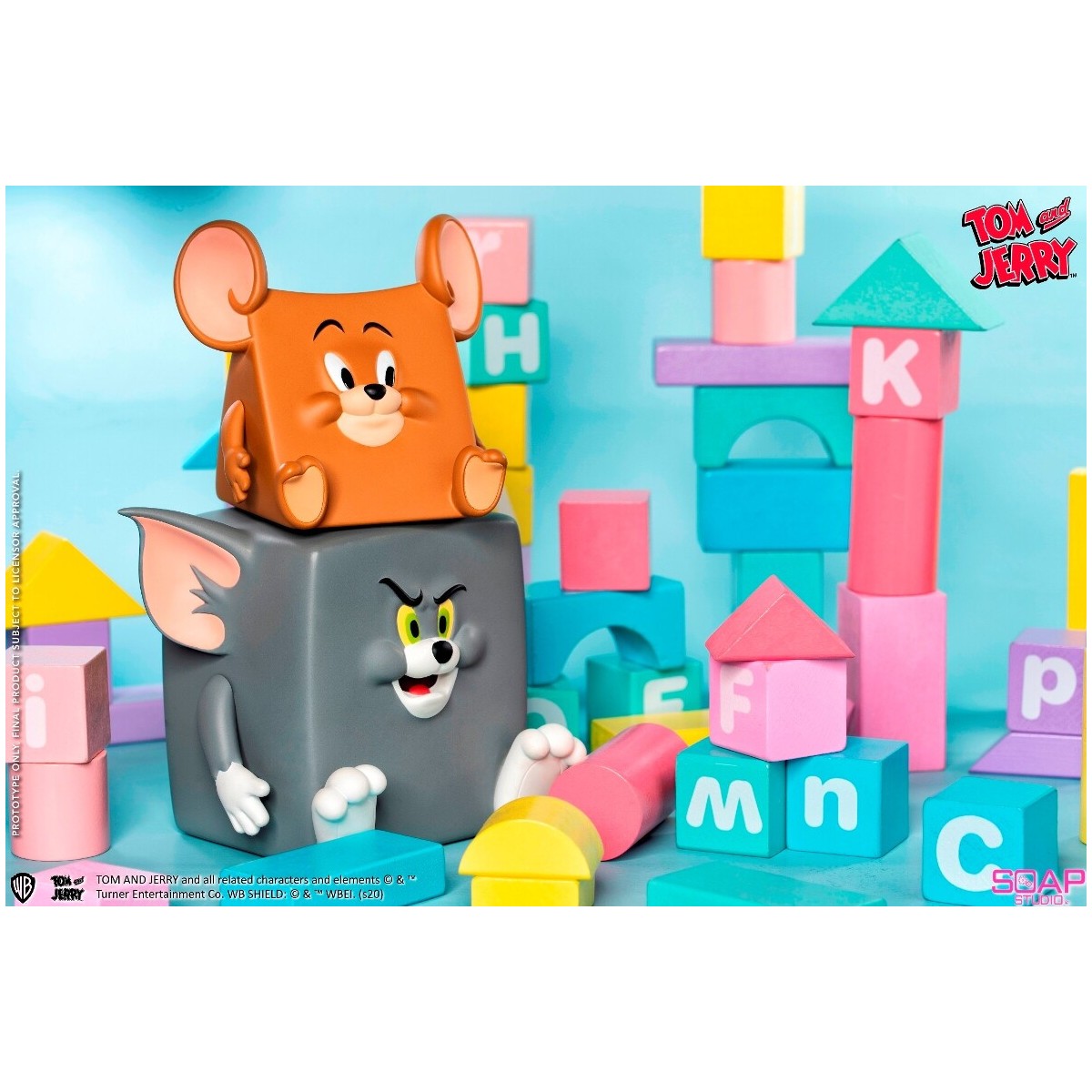 Soap Studios - Tom und Jerry Action Mishap PVC Statue 