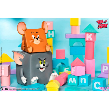 Soap Studios - Tom und Jerry Action Mishap PVC Statue 