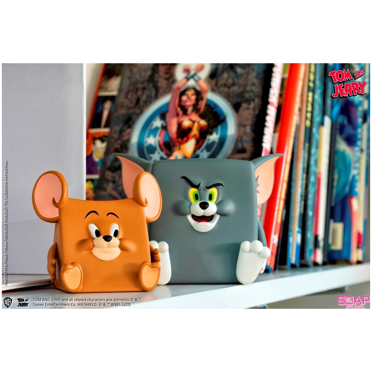 Soap Studios - Tom und Jerry Action Mishap PVC Statue 