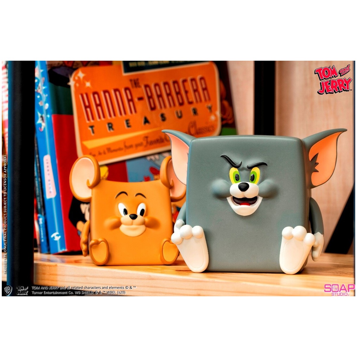 Soap Studios - Tom und Jerry Action Mishap PVC Statue 