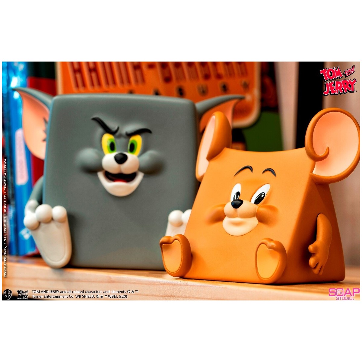Soap Studios - Tom und Jerry Action Mishap PVC Statue 