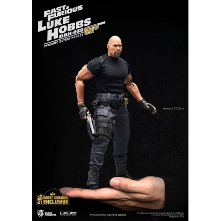 Beast Kingdom - Fast & Furious - Luke Hobbs Limited Edition - Dynamic Action Heroes Actionfigur 1/9