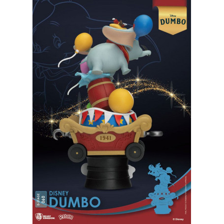 Beast Kingdom Disney Classic Animation Series Diorama Dumbo - PVC D-Stage