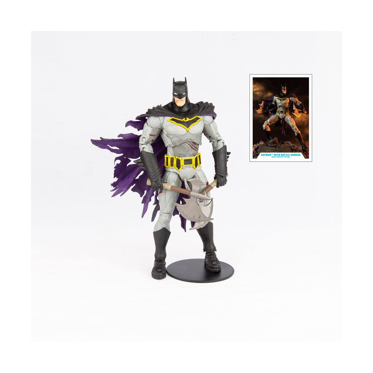 Mc Farlane - DC Multiverse - Batman with Battle Damage (Dark Nights: Metal) 1/12
