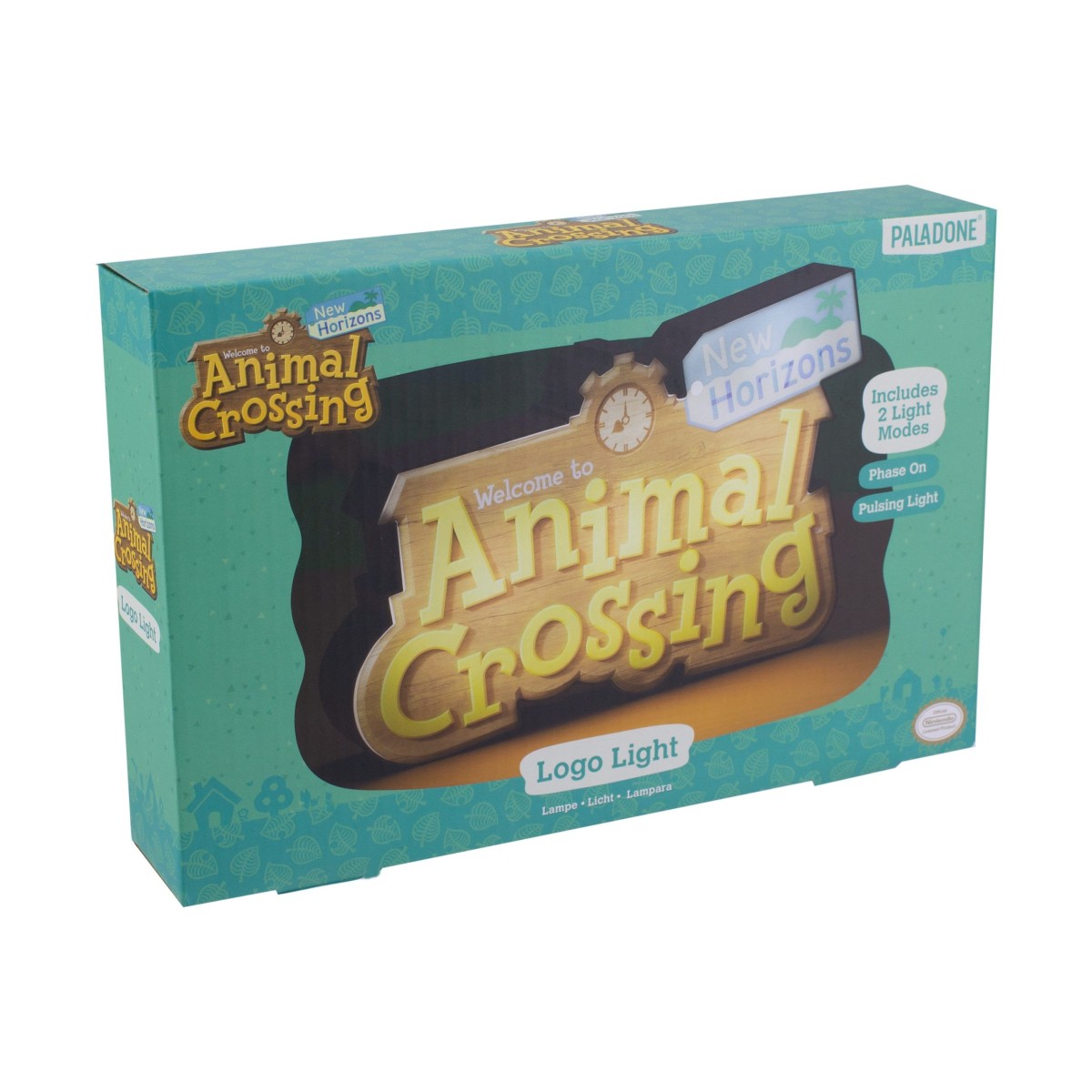 Paladone - Animal Crossing Logo Light - Nachtlicht