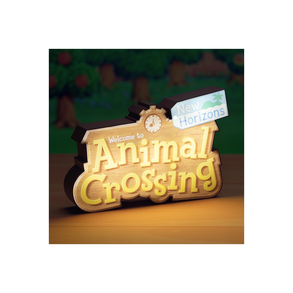 Paladone - Animal Crossing Logo Light - Nachtlicht