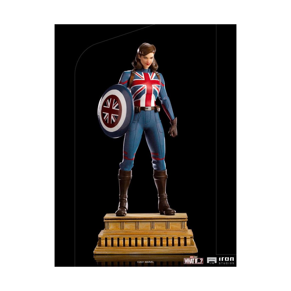 Iron Studios Marvel - What If...? Captain Carter Statuette 1/10 Art Scale