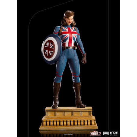 Iron Studios Marvel - What If...? Captain Carter Statuette 1/10 Art Scale