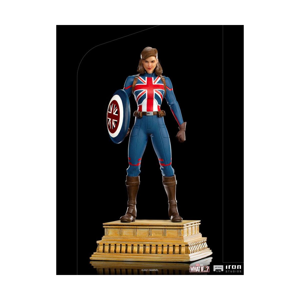 Iron Studios Marvel - What If...? Captain Carter Statuette 1/10 Art Scale