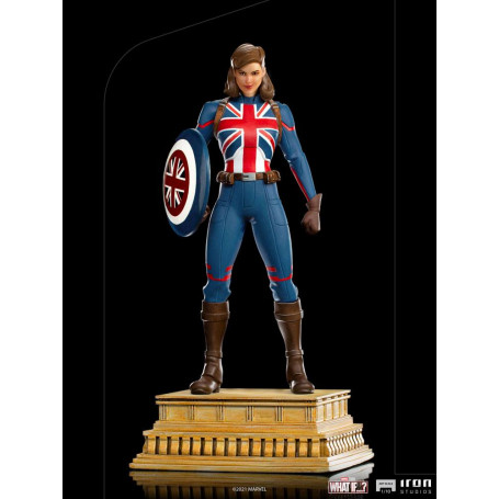 Iron Studios Marvel - What If...? Captain Carter Statuette 1/10 Art Scale