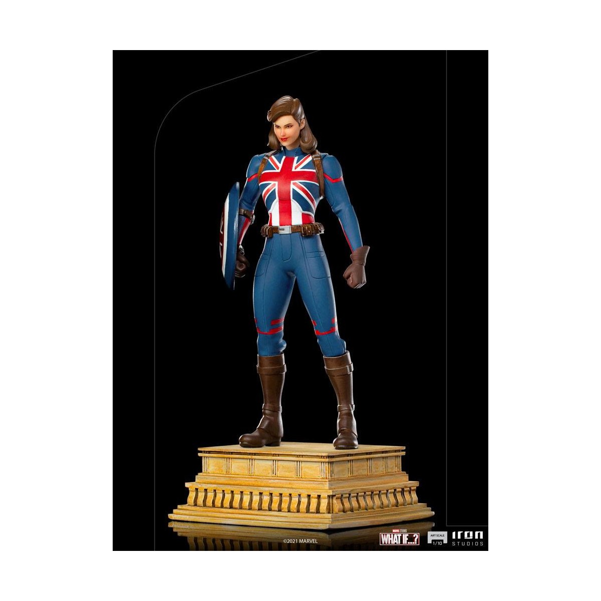Iron Studios Marvel - What If...? Captain Carter Statuette 1/10 Art Scale