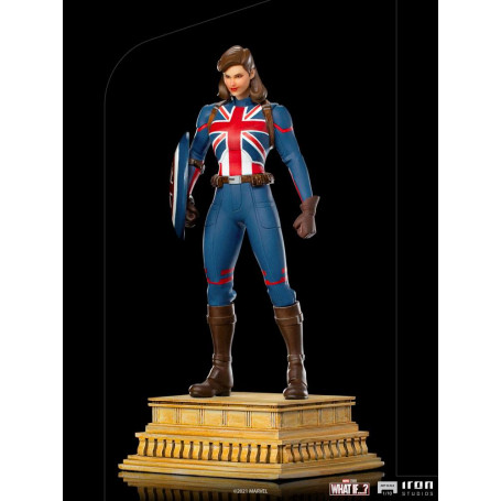 Iron Studios Marvel - What If...? Captain Carter Statuette 1/10 Art Scale