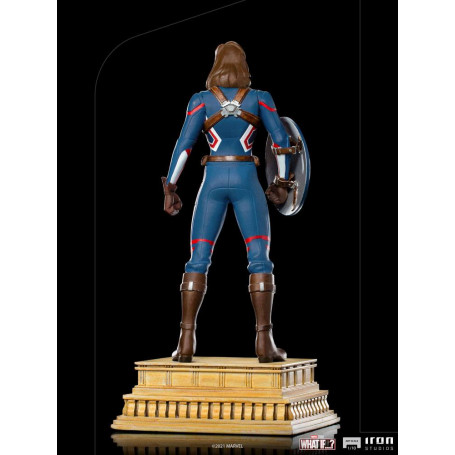 Iron Studios Marvel - What If...? Captain Carter Statuette 1/10 Art Scale