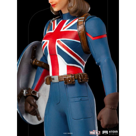 Iron Studios Marvel - What If...? Captain Carter Statuette 1/10 Art Scale