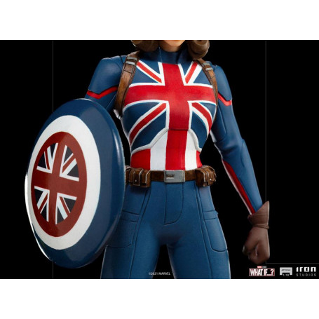 Iron Studios Marvel - What If...? Captain Carter Statuette 1/10 Art Scale